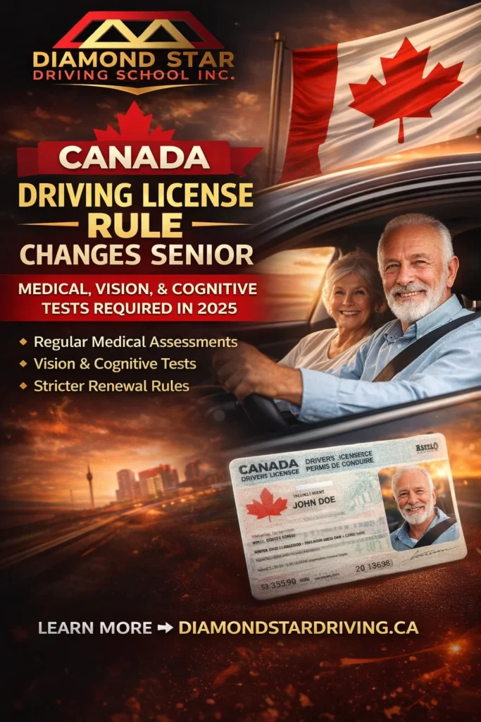Canada Driving License Rule Changes Senior